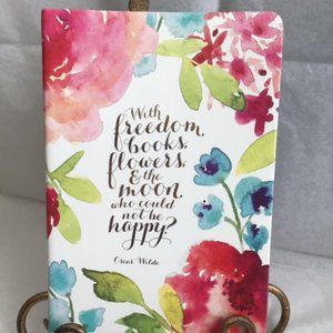 BRAND NEW Eccolo Oscar Wilde Quote Lined Journal